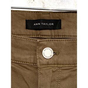 Ann Taylor The Skinny Modern Fit jeans olive brushed denim